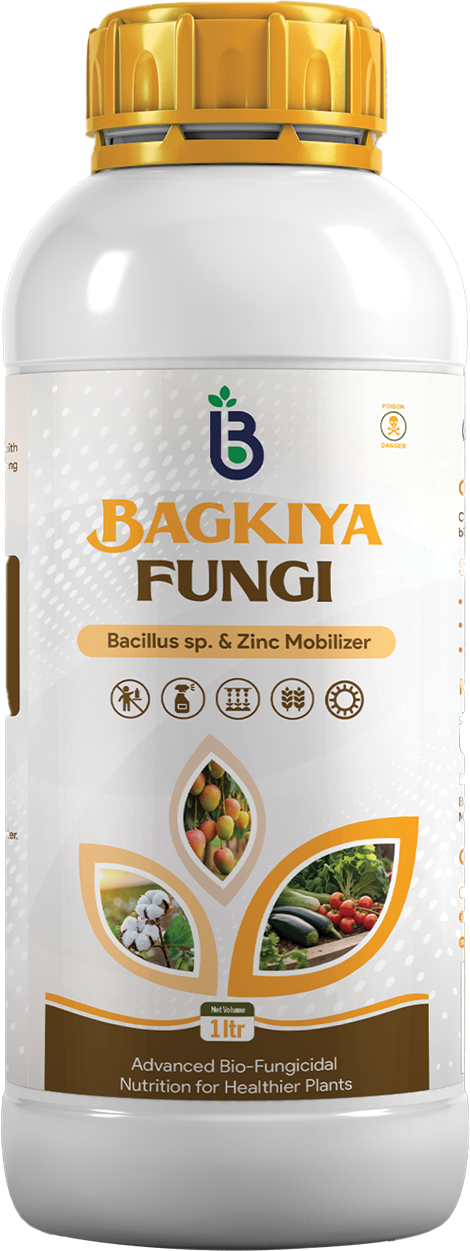 Bagkiya Fungi Bacillus sp. and zinc mobilizer, 1 litre bio‑fungicidal nutrition for healthier plants